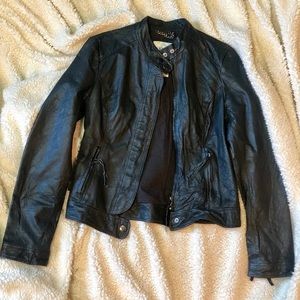 BB Dakota Black Leather Jacket